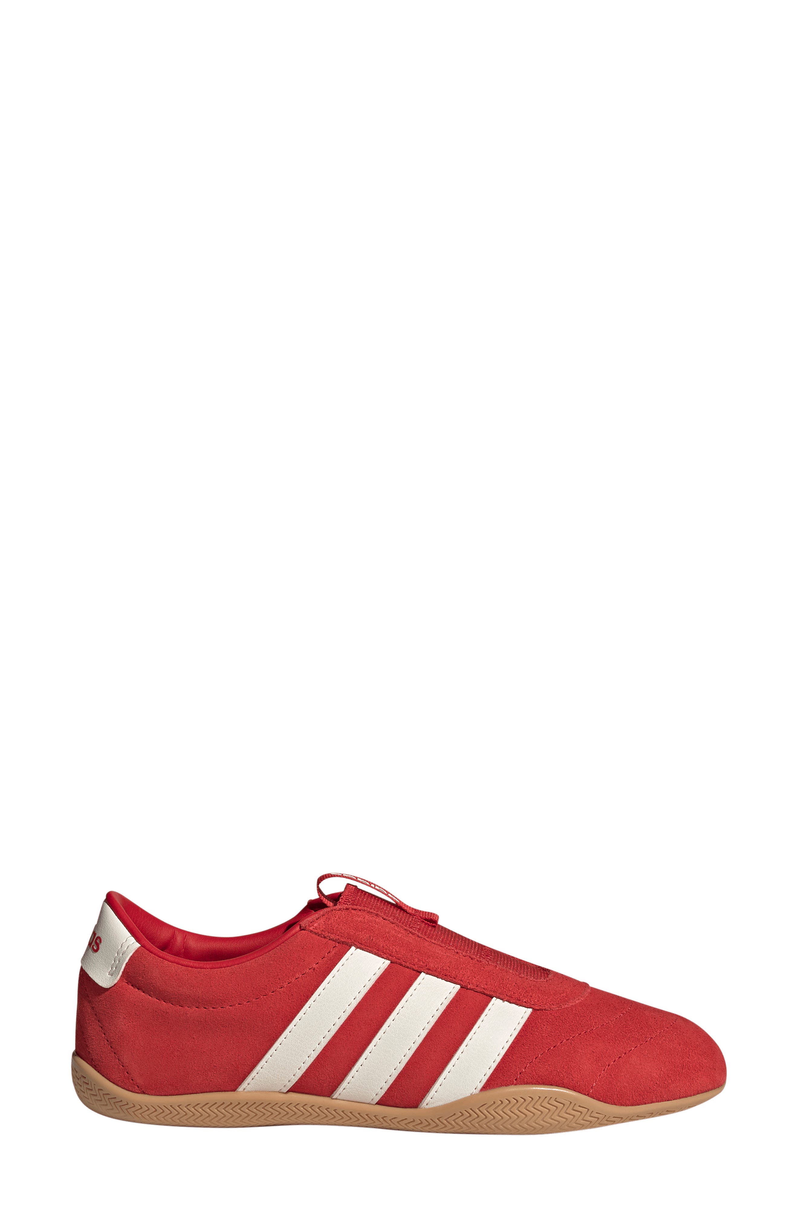 adidas Grand Court Lo Slip Sneaker, Alternate, color, Scarlet/ Off White/ Gum 3