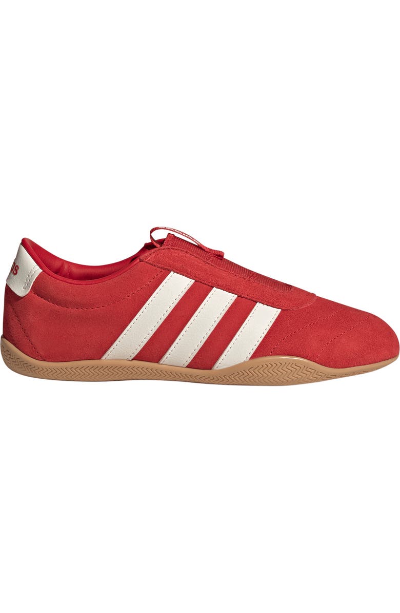 adidas Grand Court Lo Slip Sneaker, Alternate, color, Scarlet/ Off White/ Gum 3
