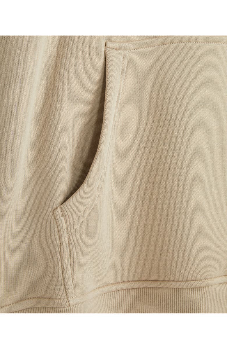 Scotch & Soda Relaxed Fit Embroidered Fleece Hoodie, Alternate, color, Plaza Taupe