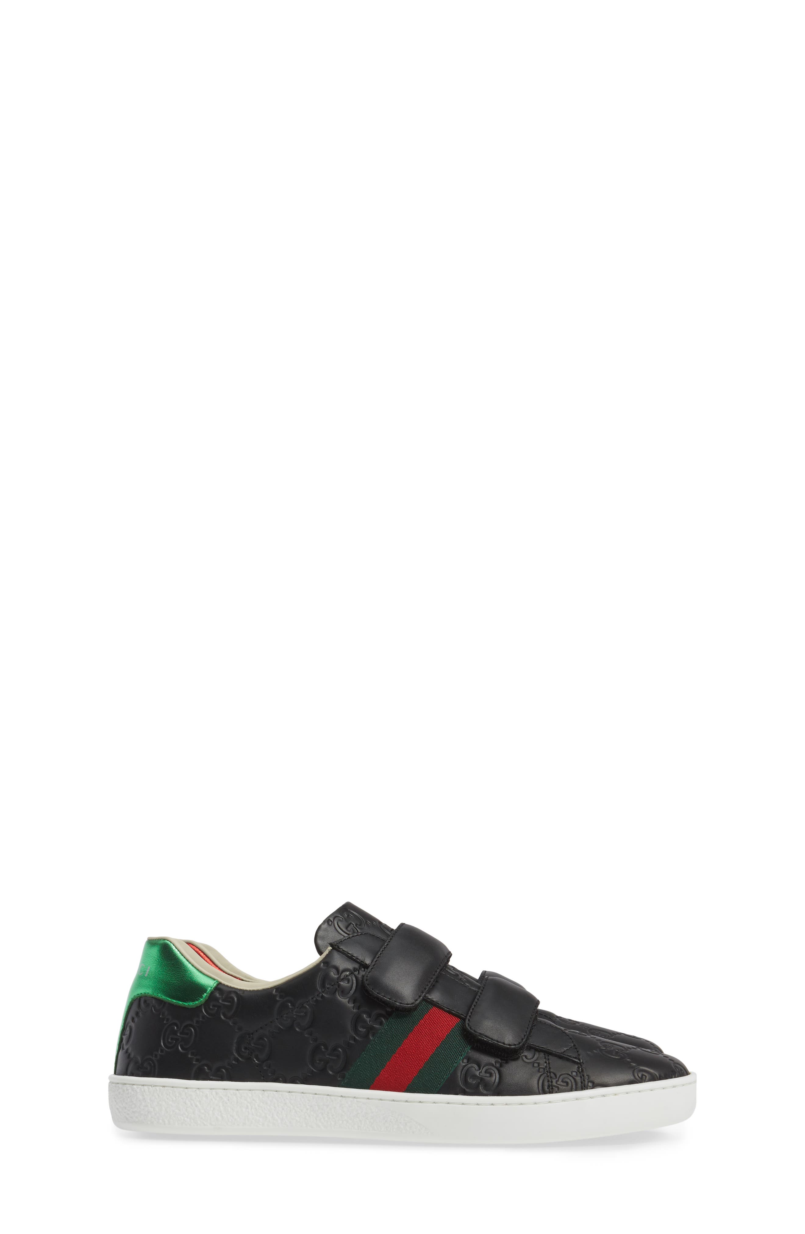 Gucci New Ace Sneaker, Alternate, color, 
