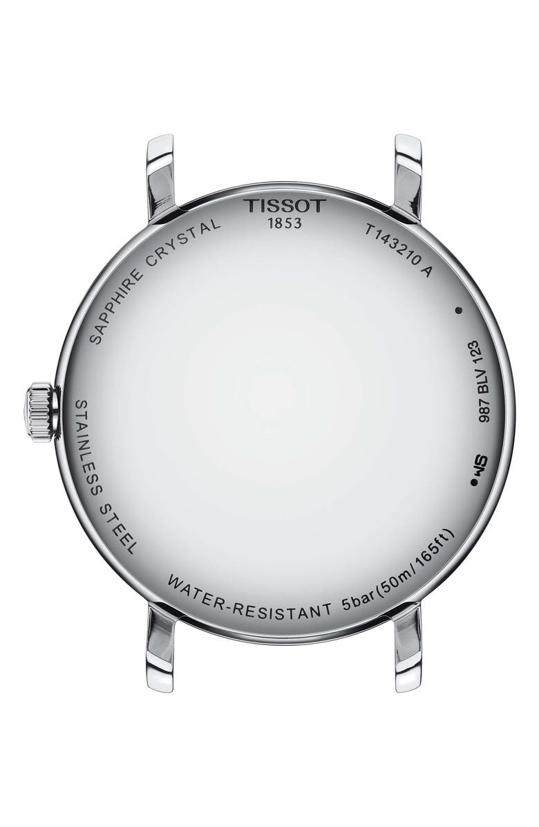 Tissot Everytime Mesh Strap Watch, 34mm, Alternate, color,