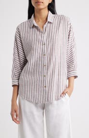 beachlunchlounge Wesley Linen & Cotton Shirt