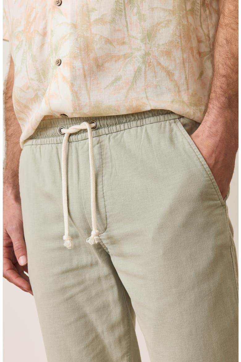 Saturday Stretch Cotton Beach Pants, Alternate, color, FADED VETIVER
