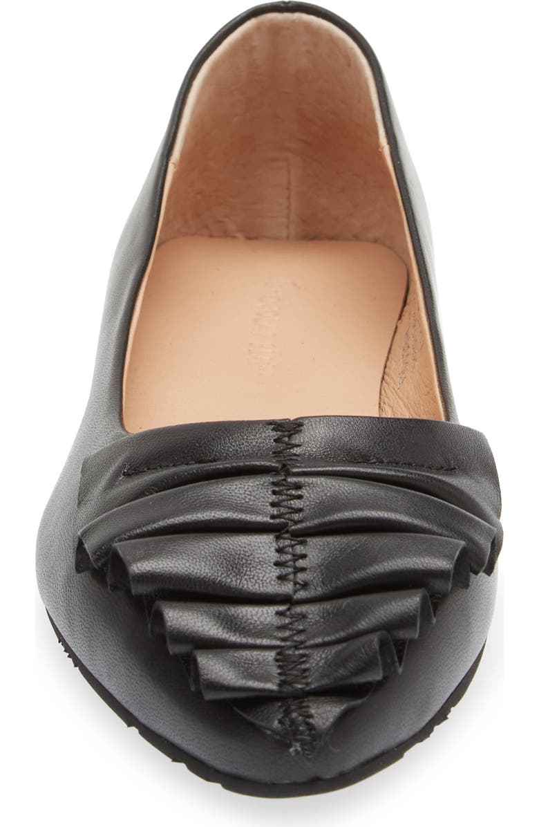 Chocolat Blu Gianni Pointed Toe Flat, Alternate, color,