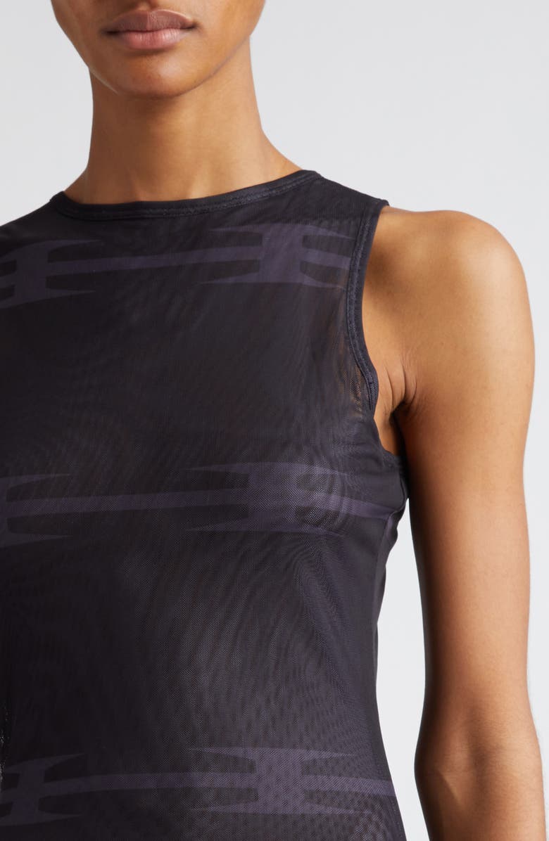 HONOR THE GIFT Sleeveless Mesh Dress, Alternate, color,