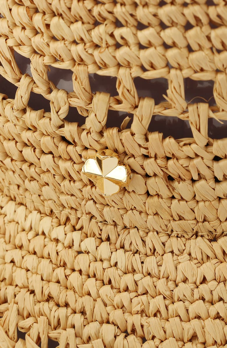 Kate Spade New York open weave sun hat, Alternate, color, 