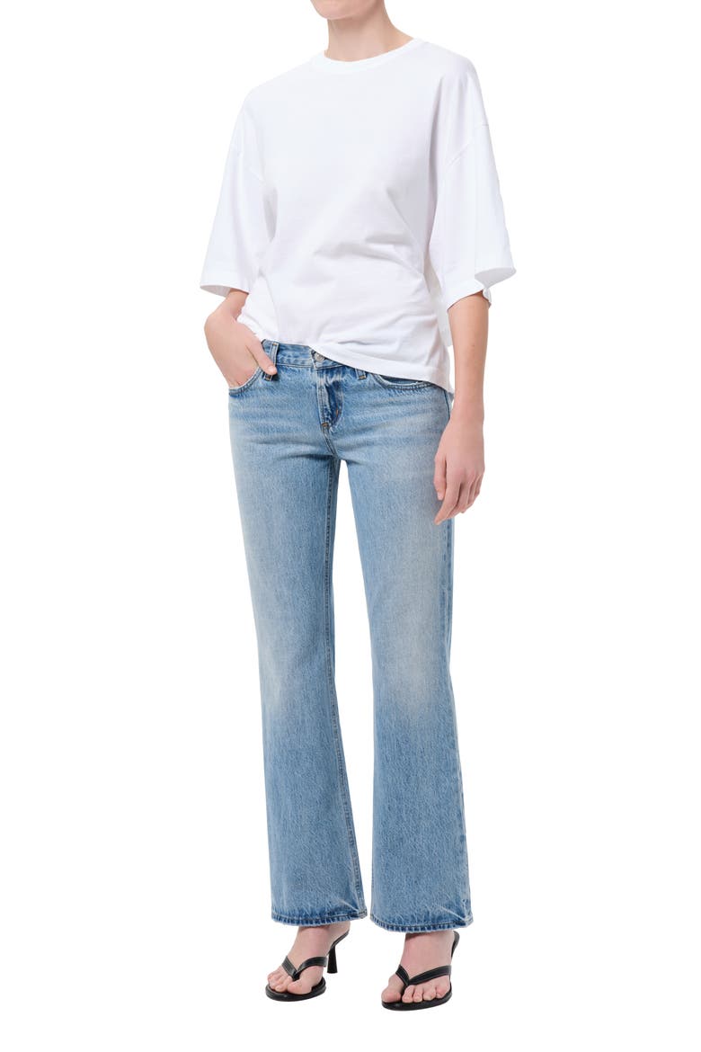 Theo Drape Back Top, Alternate, color, WHITE