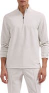 Bugatchi Soft Touch Quarter Zip Pullover