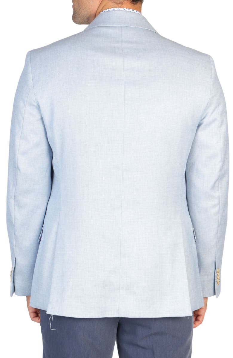 TailorByrd Textured Birdseye Sport Coat, Alternate, color, Blue Jay