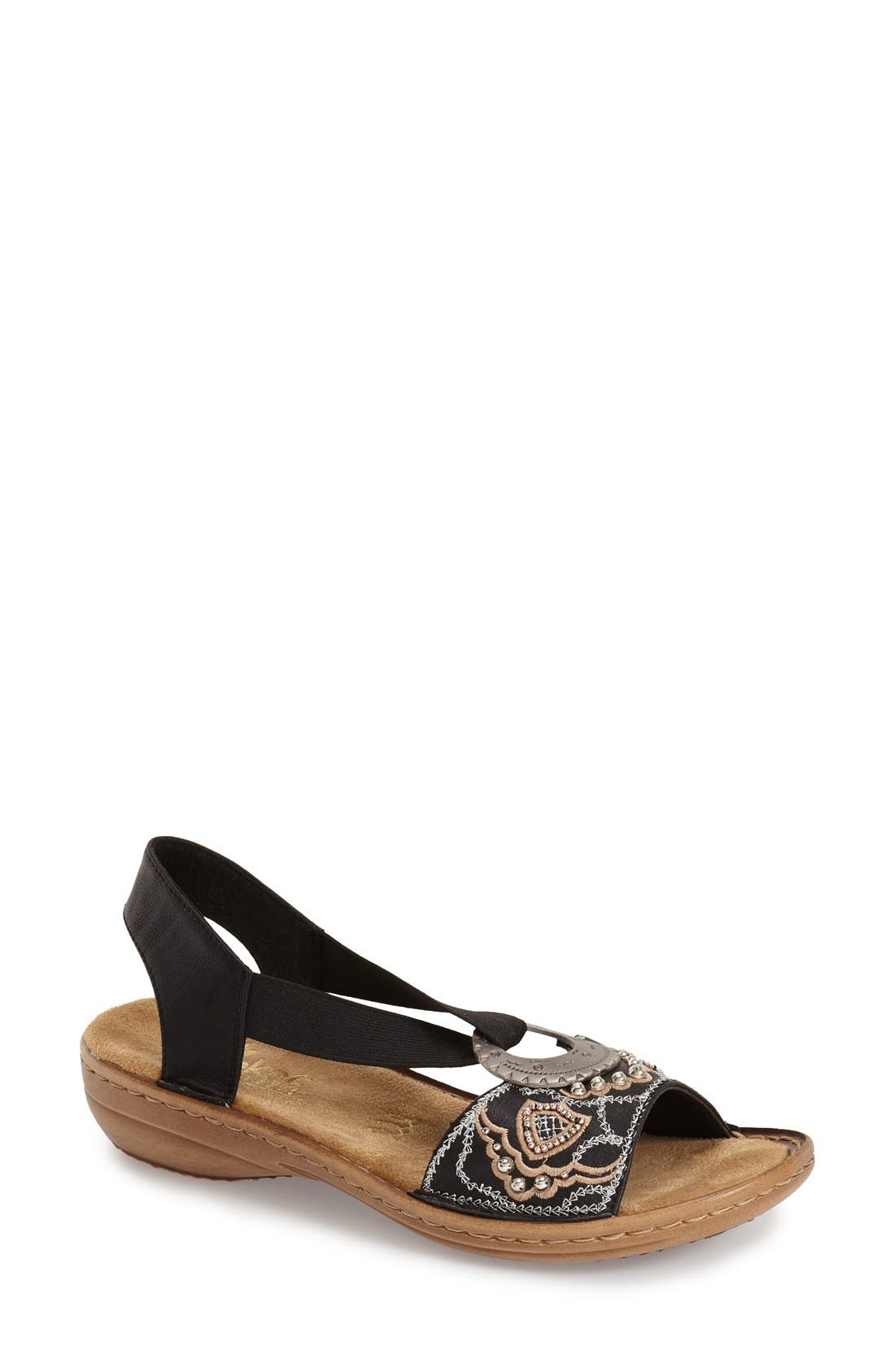 Rieker Antistress 'Regina' Sandal, Main, color, 