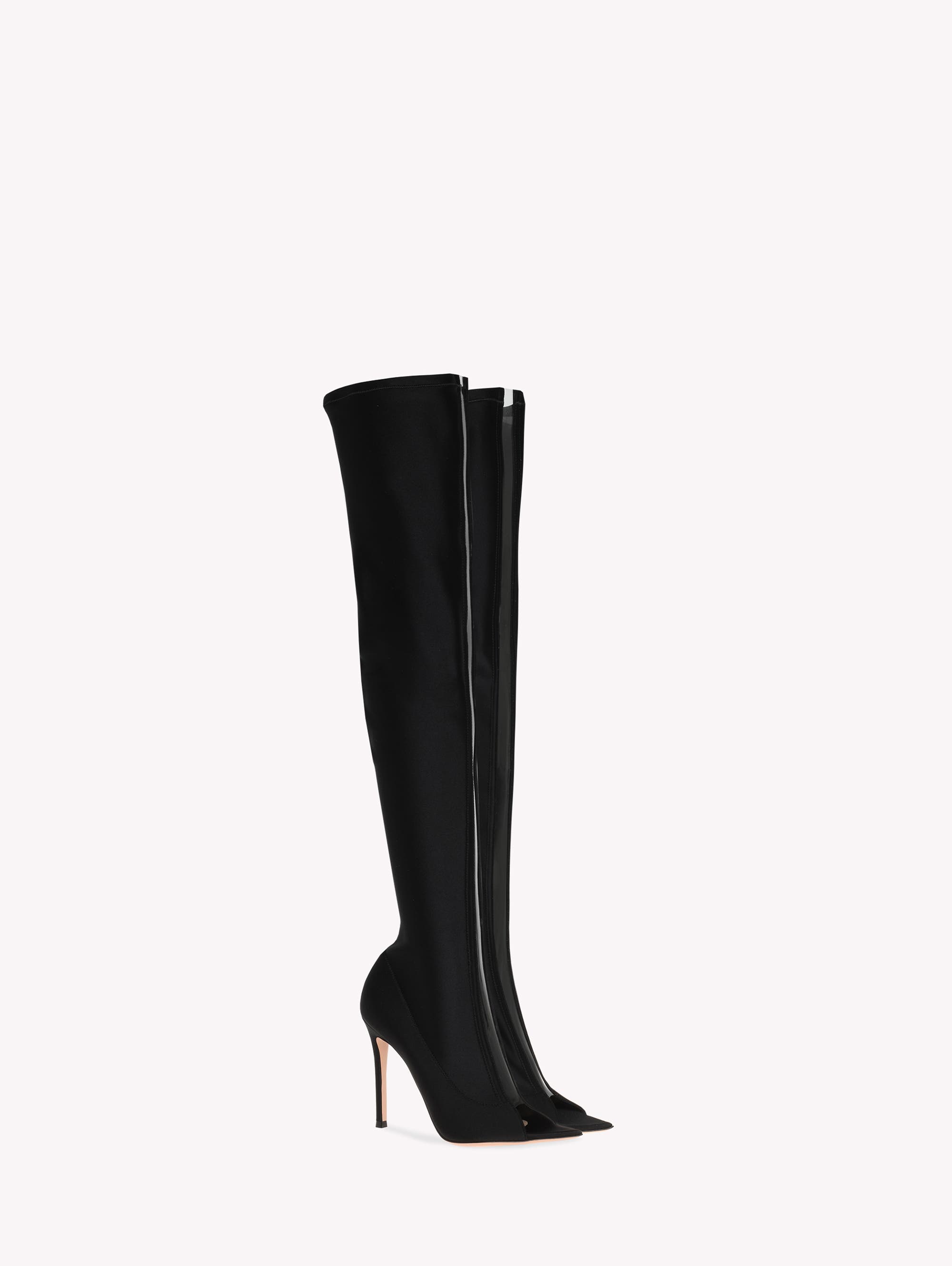 Gianvito Rossi Hiroko Cuissard Boot, Alternate, color, 