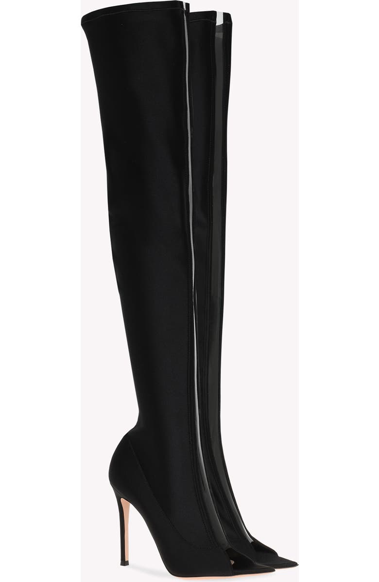 Gianvito Rossi Hiroko Cuissard Boot, Alternate, color,