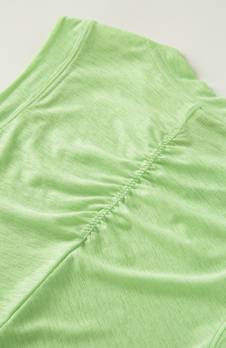 Recess Pickleball x Zella Kids' Volley Crop Muscle Tank, Alternate, color, Green Verde