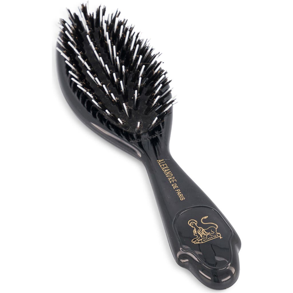 Alexandre De Paris La Pétillante Detangling Hairbrush In Black