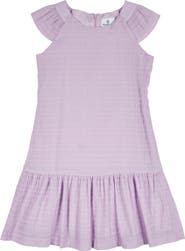 Florence Eiseman Crinkle Lawn Dress With Shirred Hem Ruffle