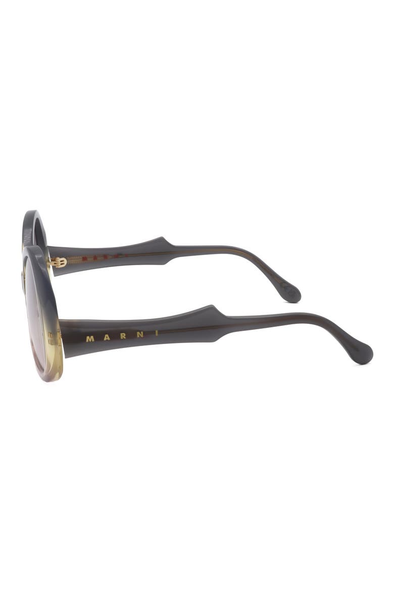55mm Square Sunglasses, Alternate, color, YELLOW / YELLOW