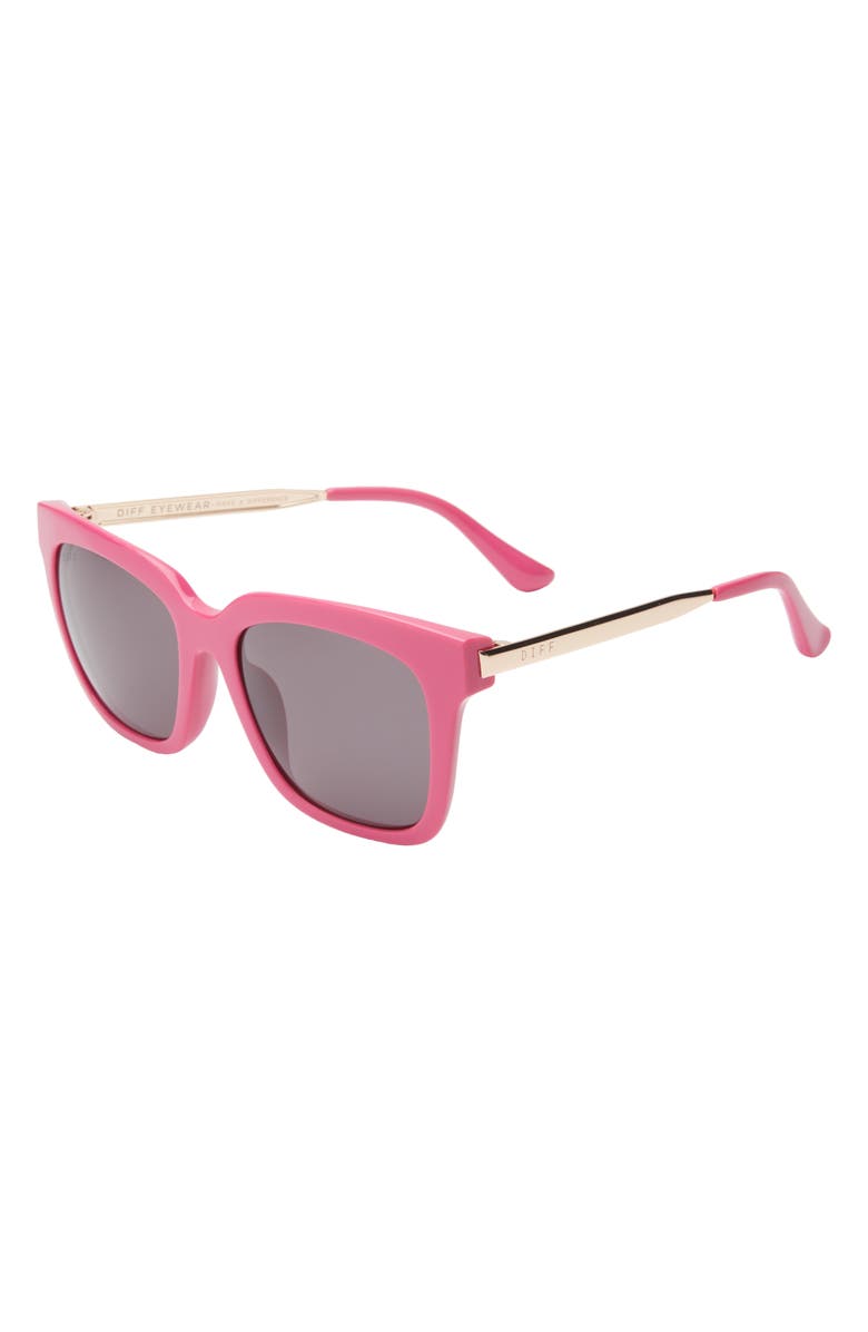 DIFF Bella 54mm Oversize Square Sunglasses, Alternate, color, 