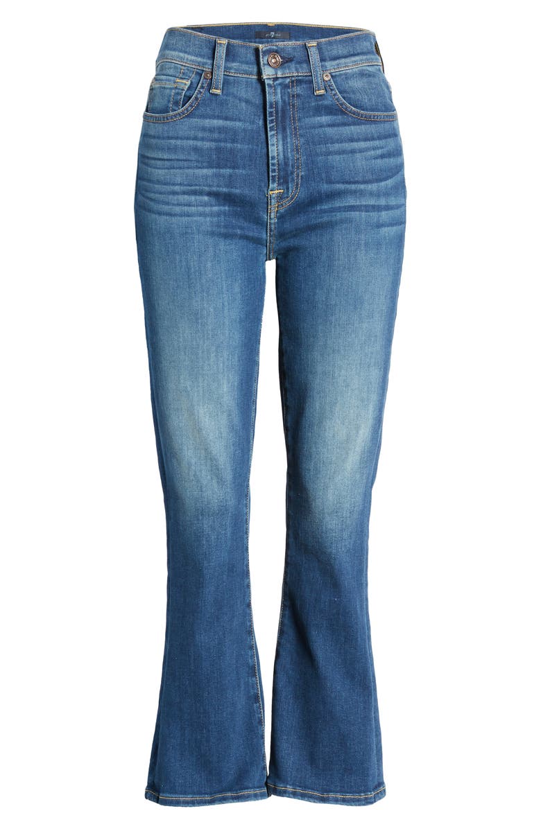 7 For All Mankind <sup>®</sup> High Waist Slim Kick Jeans, Alternate, color, 