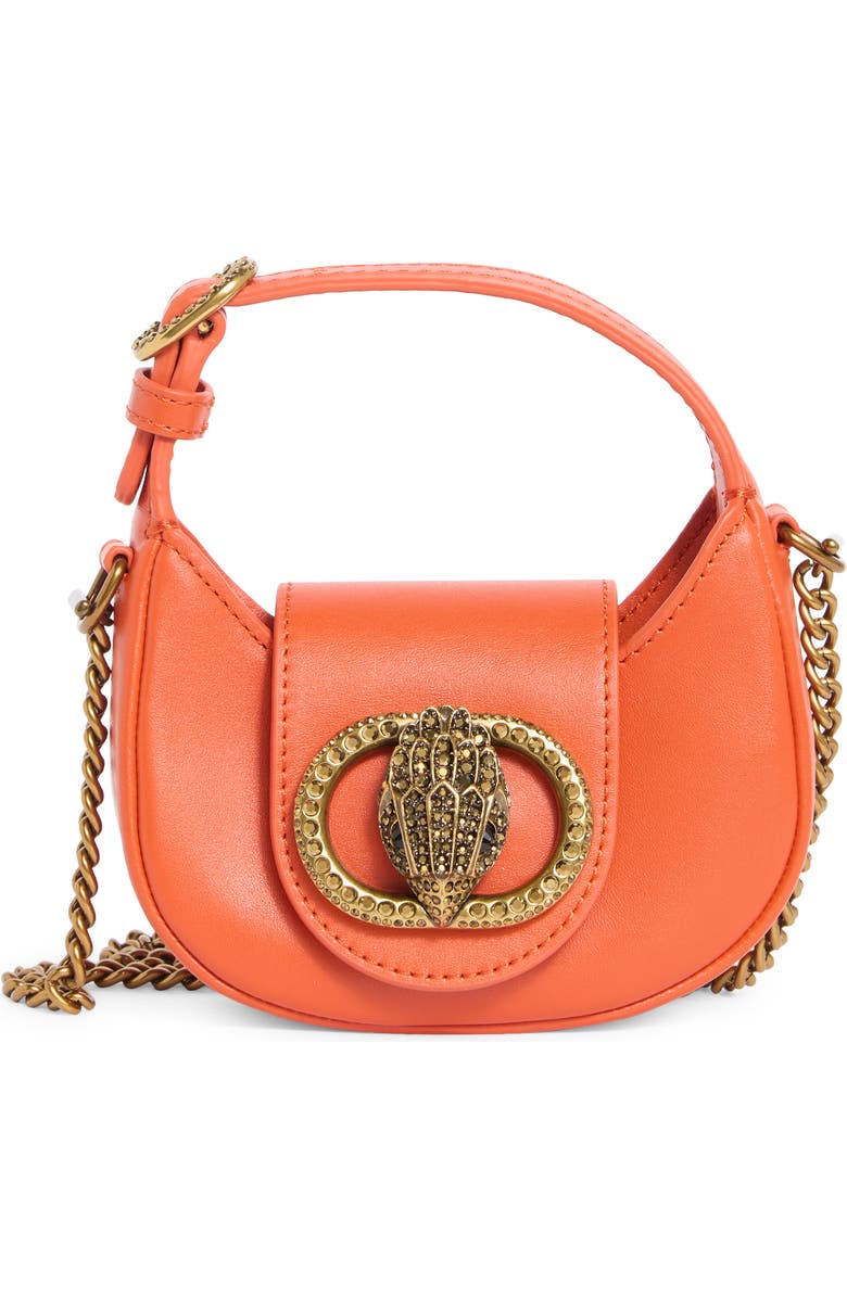 Kurt Geiger London Mini Chelsea Hobo Bag, Main, color, Orange