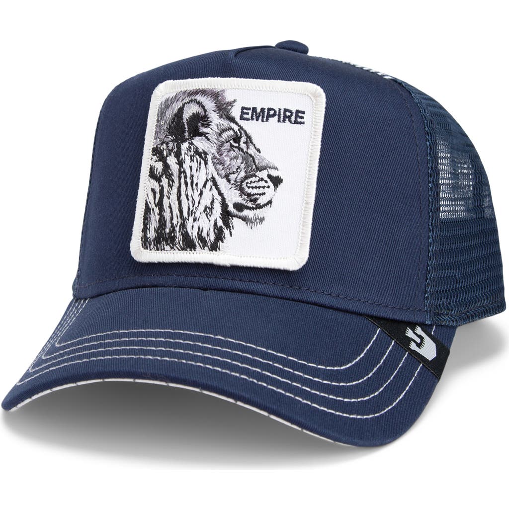 Goorin Bros Lion-patch Trucker Hat