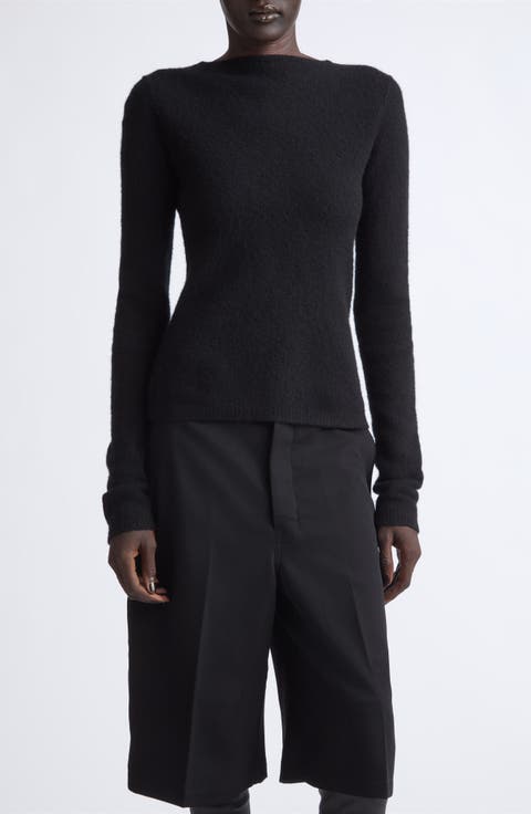 Cashmere Blend Boatneck Sweater