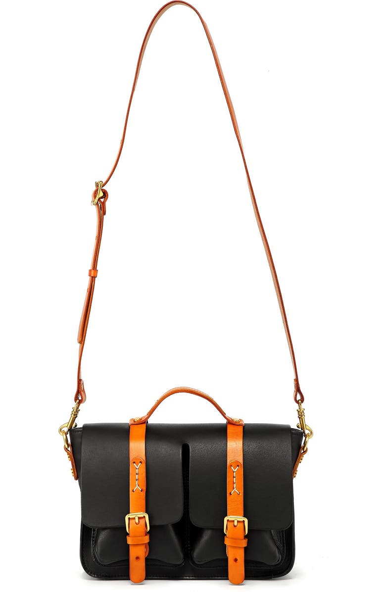 OLD TREND Speedwell Leather Satchel, Alternate, color, Black