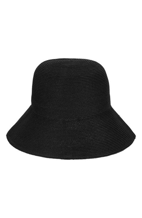 Packable Straw Bucket Hat