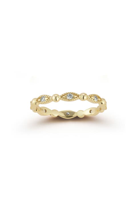 Moissanite Stackable Band Ring