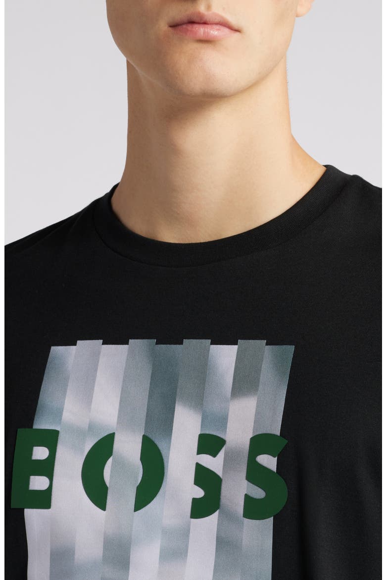 Tessin Logo Graphic T-Shirt, Alternate, color, BLACK