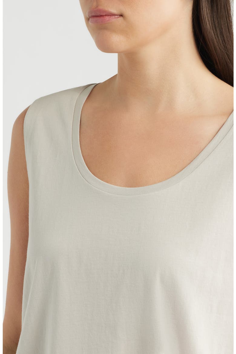 SCOOP NECK TANK TOP, Alternate, color, CHALK