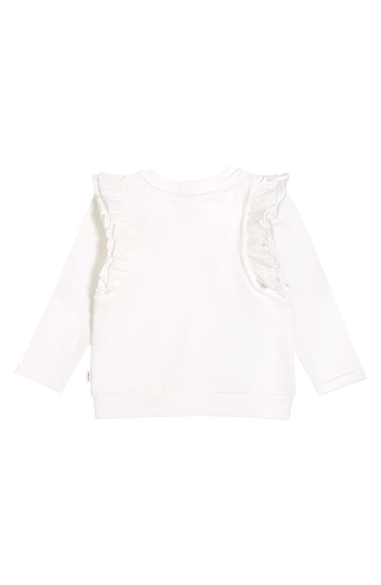 MILES THE LABEL miles Ruffle Graphic Tee, Alternate, color, 