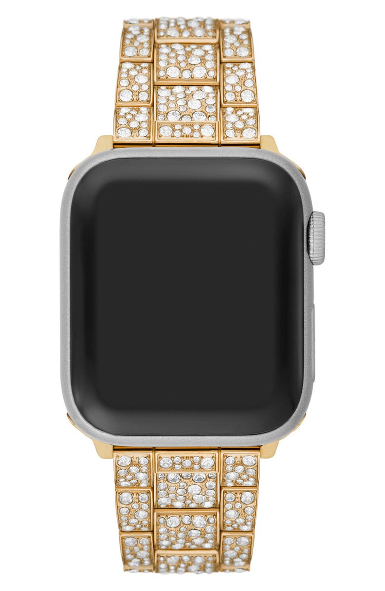 Michael Kors Stingray Pavé Crystal 20mm Apple Watch<sup>®</sup> Bracelet Watchband, Alternate, color, 