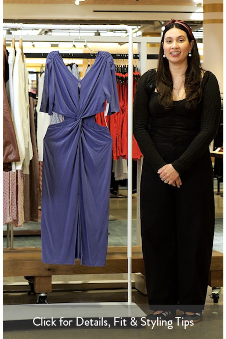 Genevieve Side Cutout Dress video