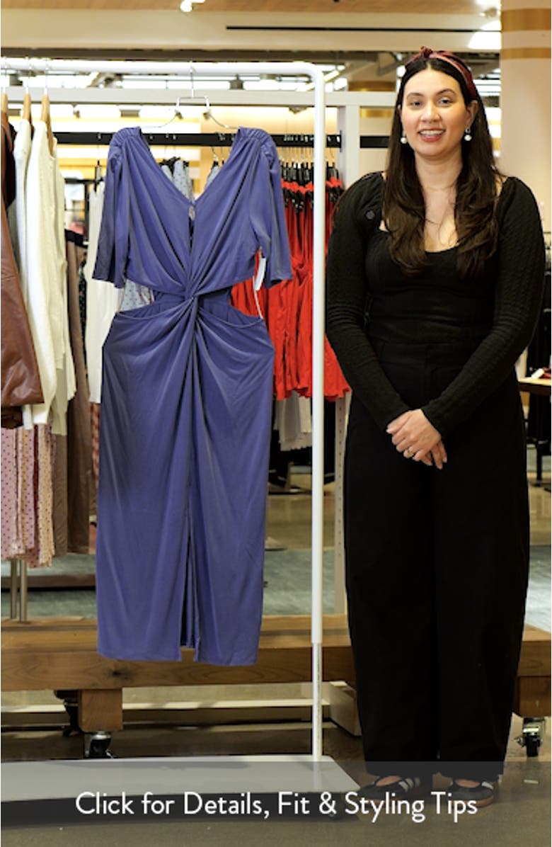 Genevieve Side Cutout Dress, sales video thumbnail