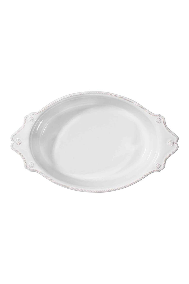 Berry & Thread 13-Inch Oval Ceramic Baking Dish, Main, color, WHITEWASH