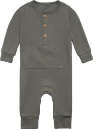 Modern Moments™ by Gerber Waffle Knit Romper with Kangaroo Pocket