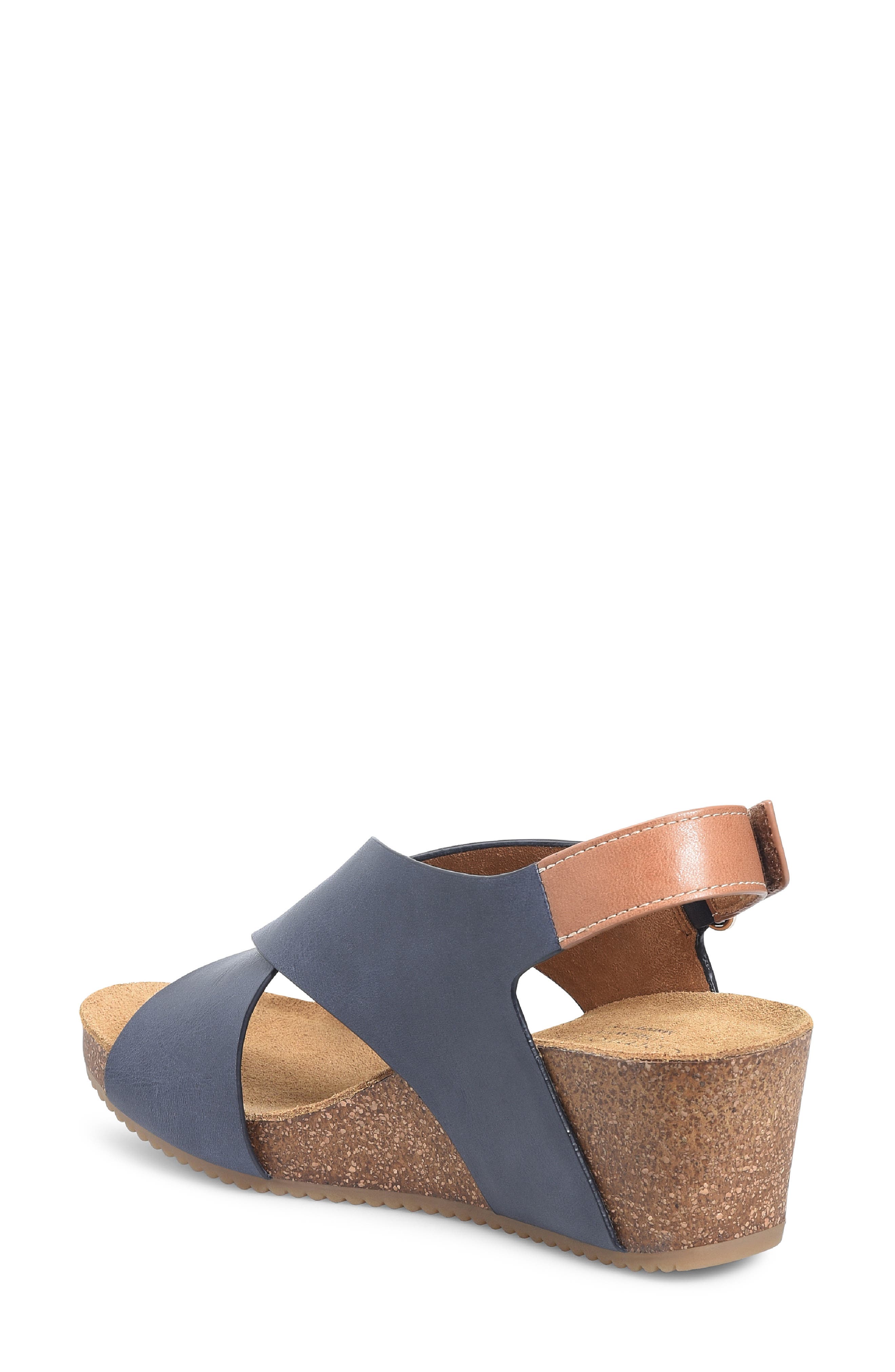 Comfortiva Eva Slingback Sandal, Alternate, color, Sky Navy