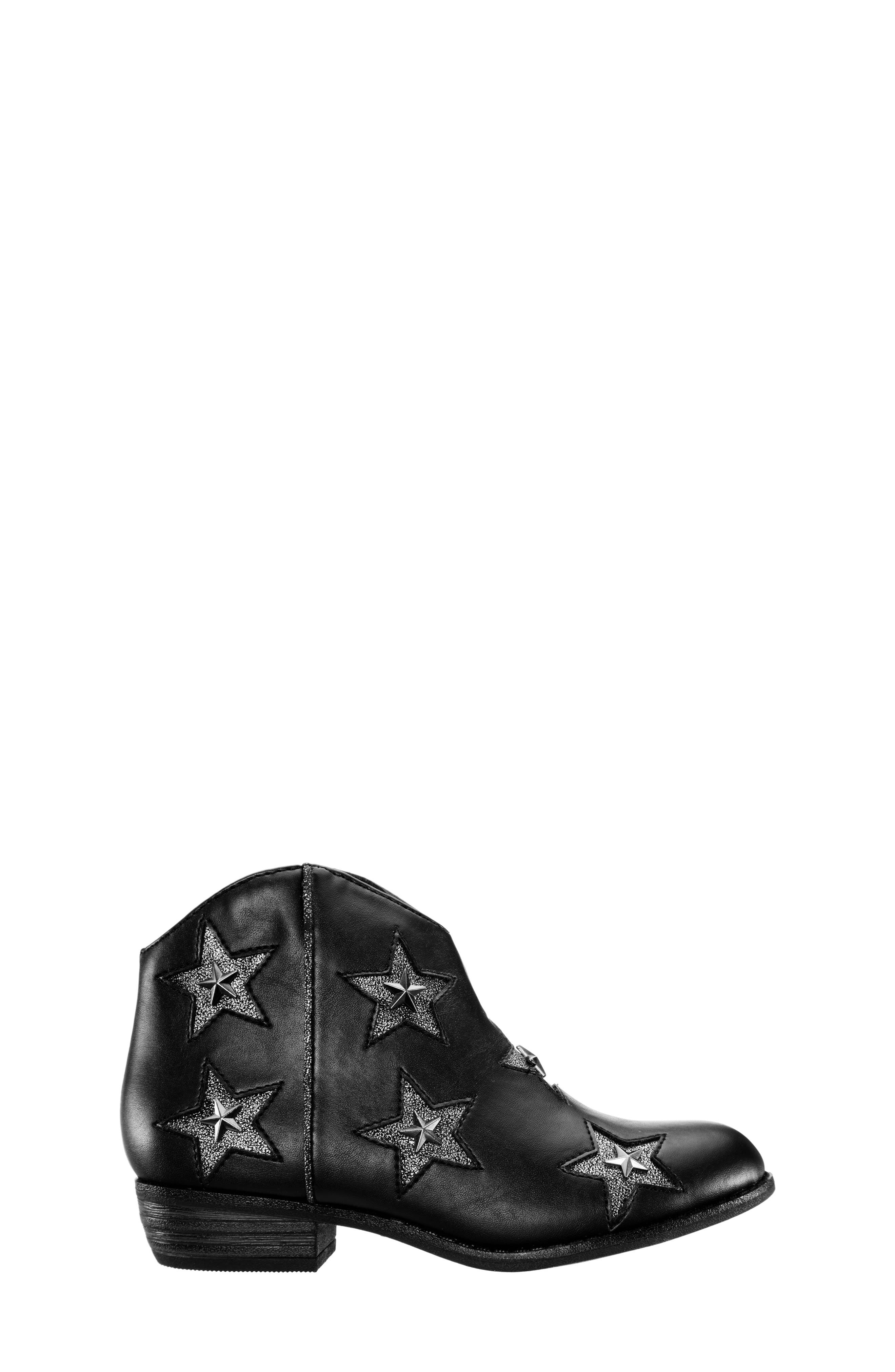 Nina Susanah Studded Star Western Bootie, Alternate, color, 