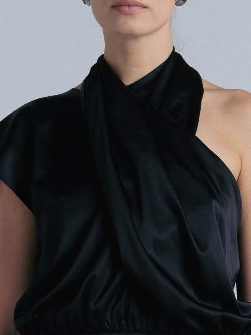 Alas Danielle Silk Blouse In Black
