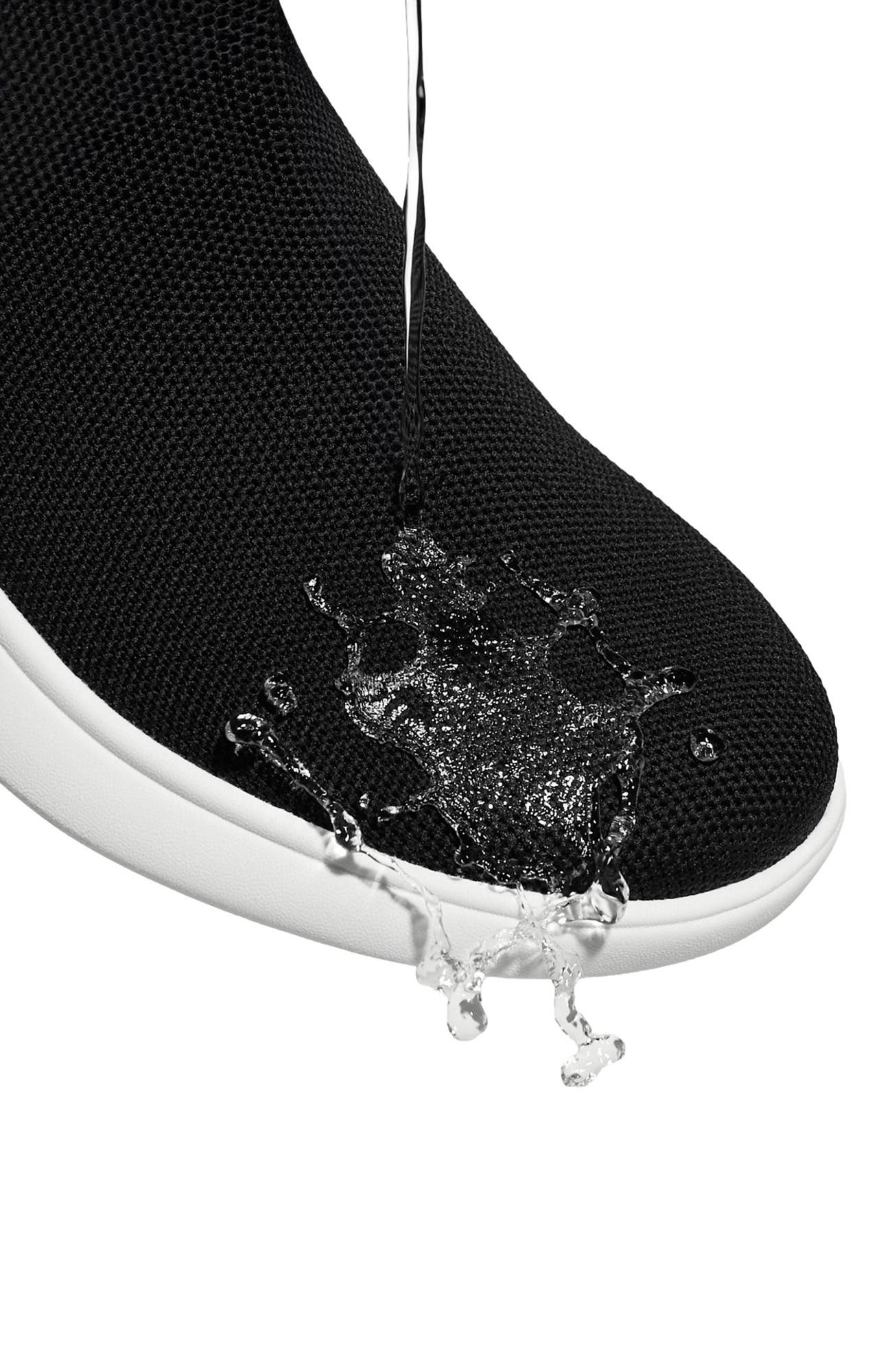 VIVAIA Round-Toe Slip-On Sneaker Boots, Alternate, color, Black