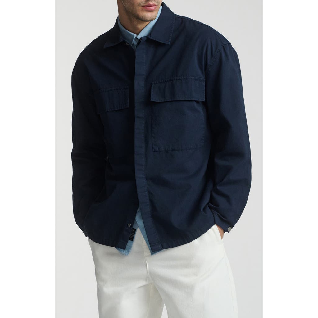 Mavi Jeans Cotton Button-up Shirt In Blue