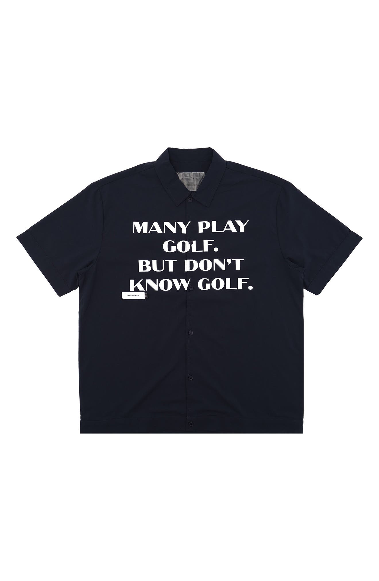 STUDENTS Educate Short Sleeve Poplin Button-Up Shirt