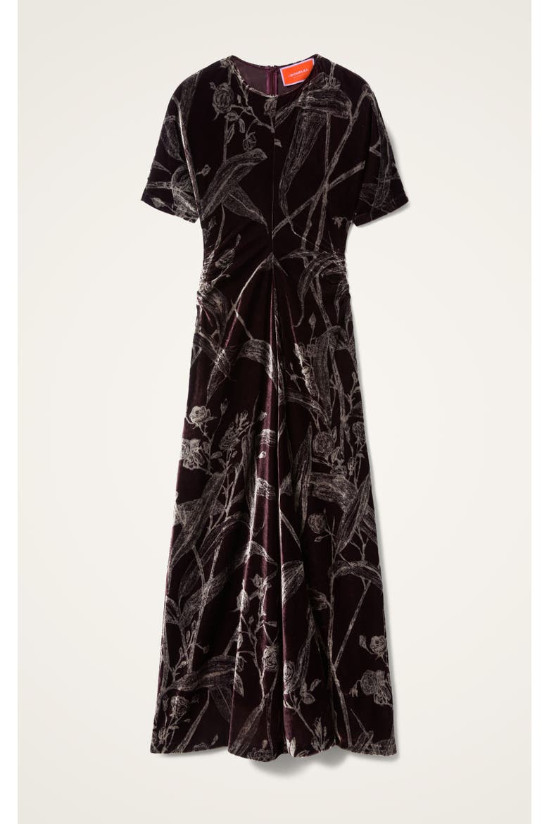 Angelica Dress, Alternate, color, Bamboo Burgundy