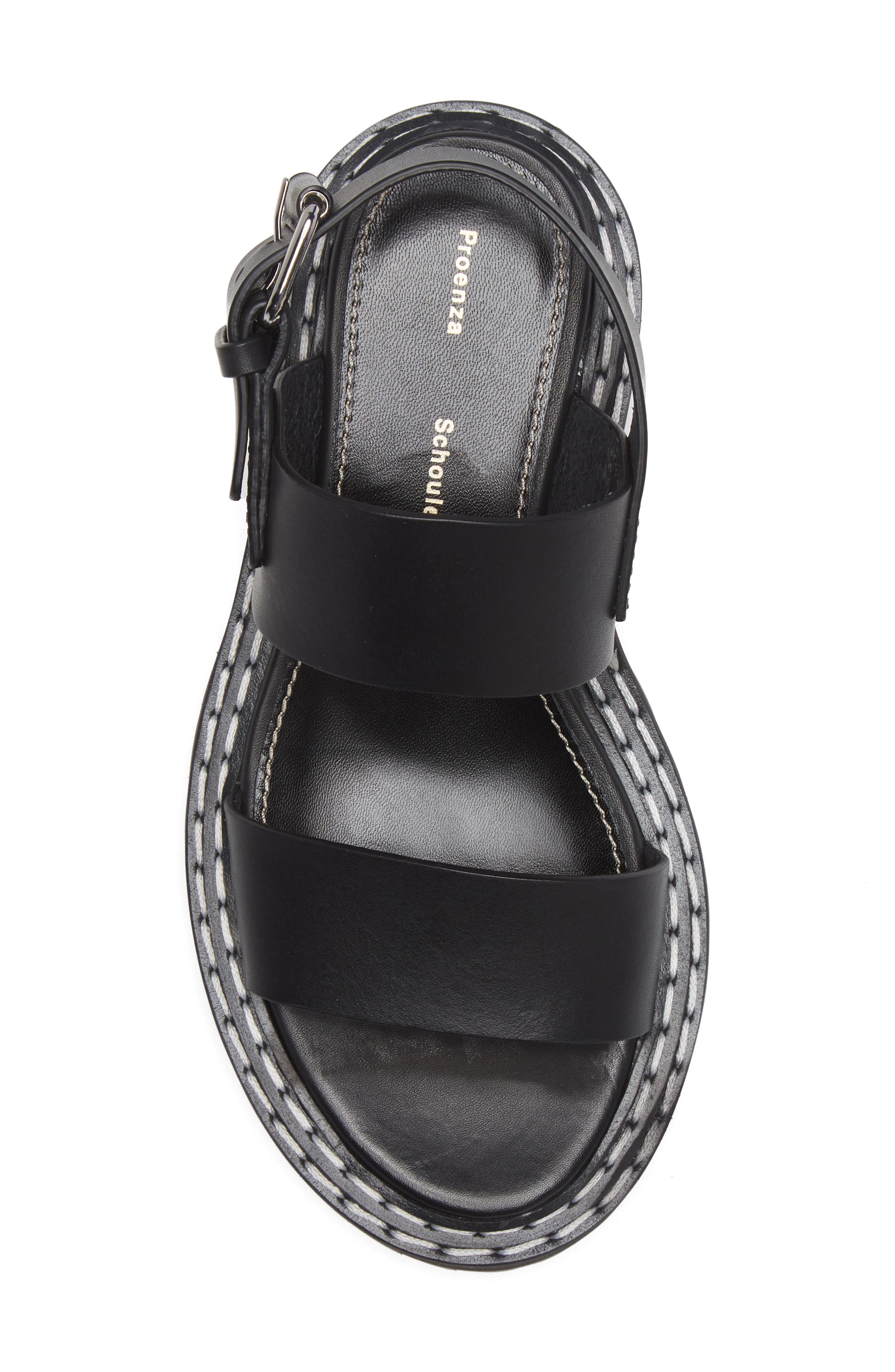 Proenza Schouler Lug Sole Sandal, Alternate, color, 
