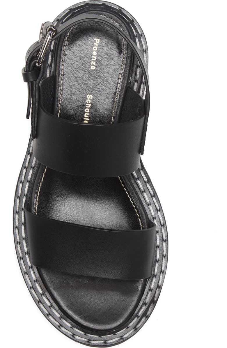 Proenza Schouler Lug Sole Sandal, Alternate, color,
