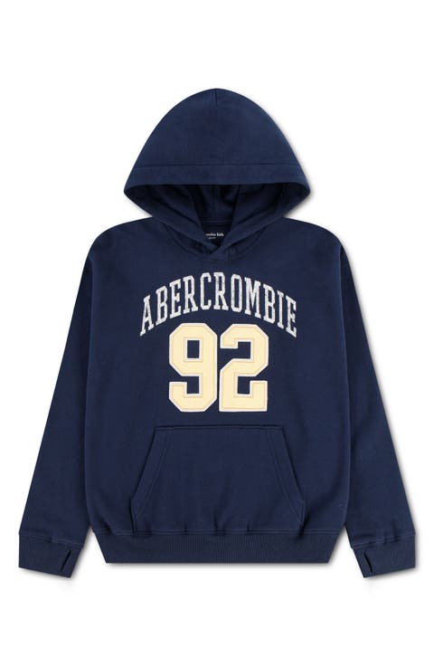 Kids' Logo Graphic Fleece Hoodie
