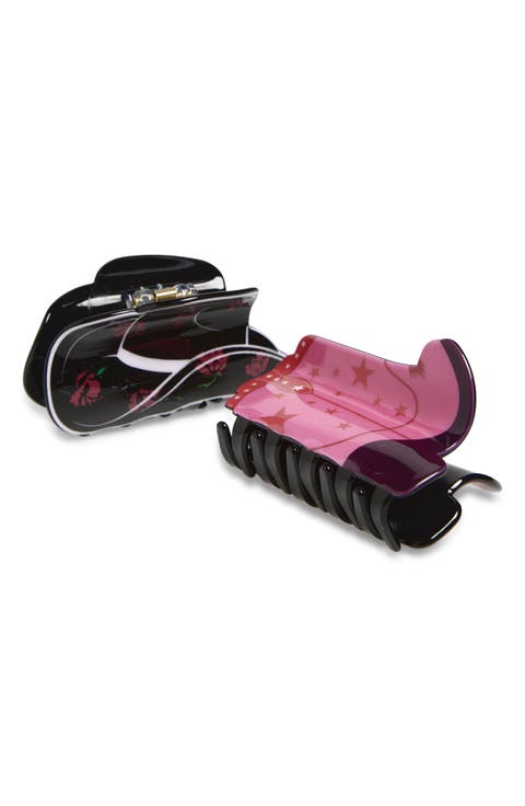 Assorted 2-Pack Western Claw Clips