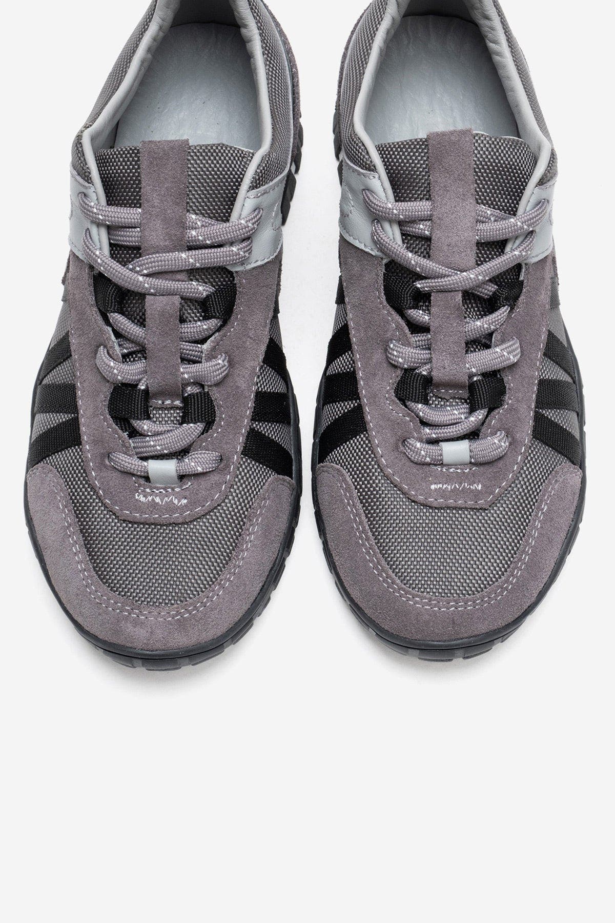 Fiera Leather Mesh Sneaker, Alternate, color, Grey