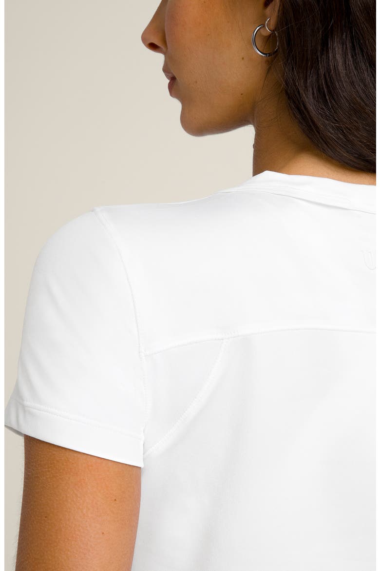 All Day Moisture Wicking Performance Tee, Alternate, color, BRIGHT WHITE