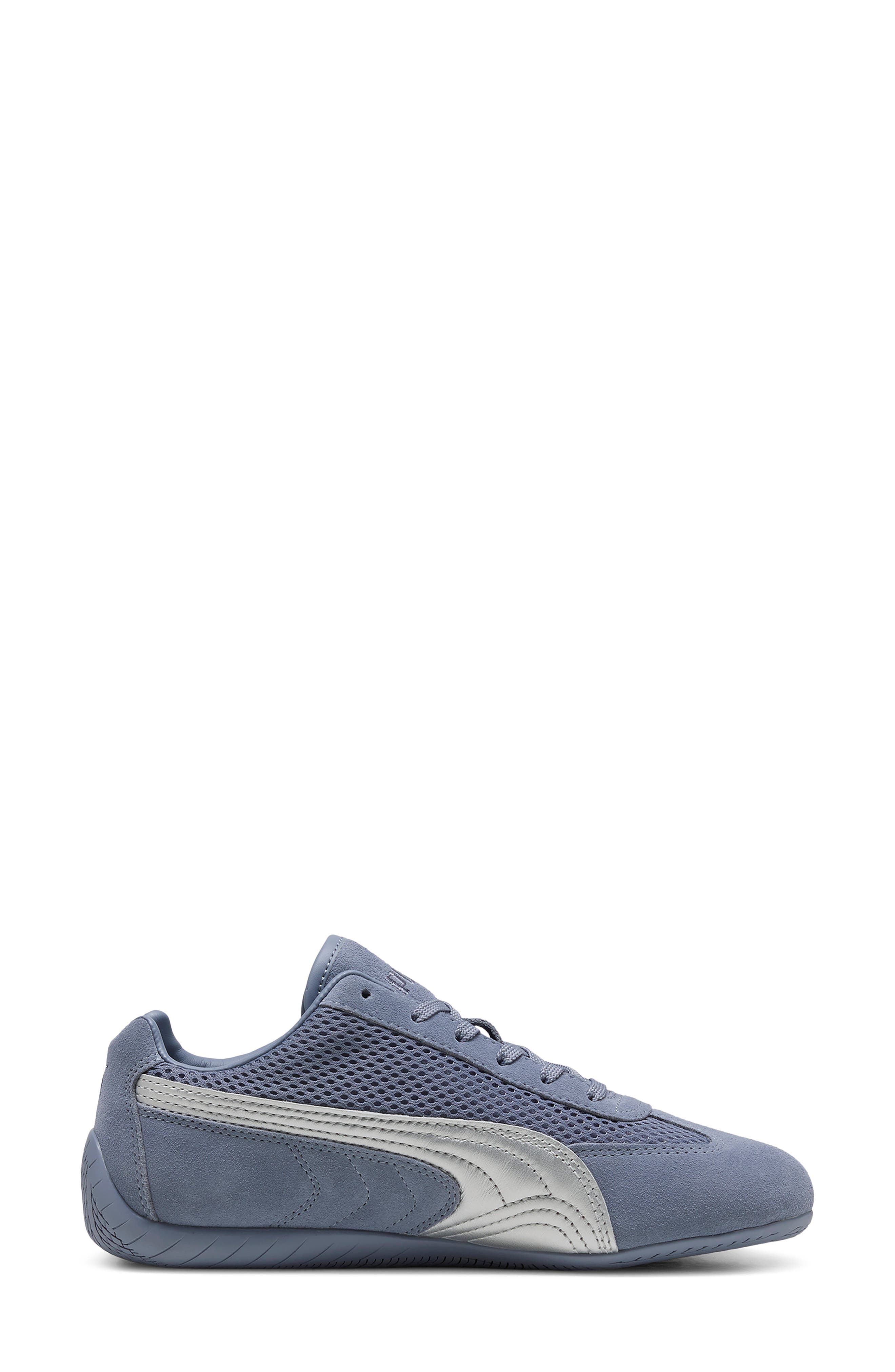 Gender Inclusive Speedcat Premium Sneaker, Alternate, color, GRAY SKY/ MATTE SILVER
